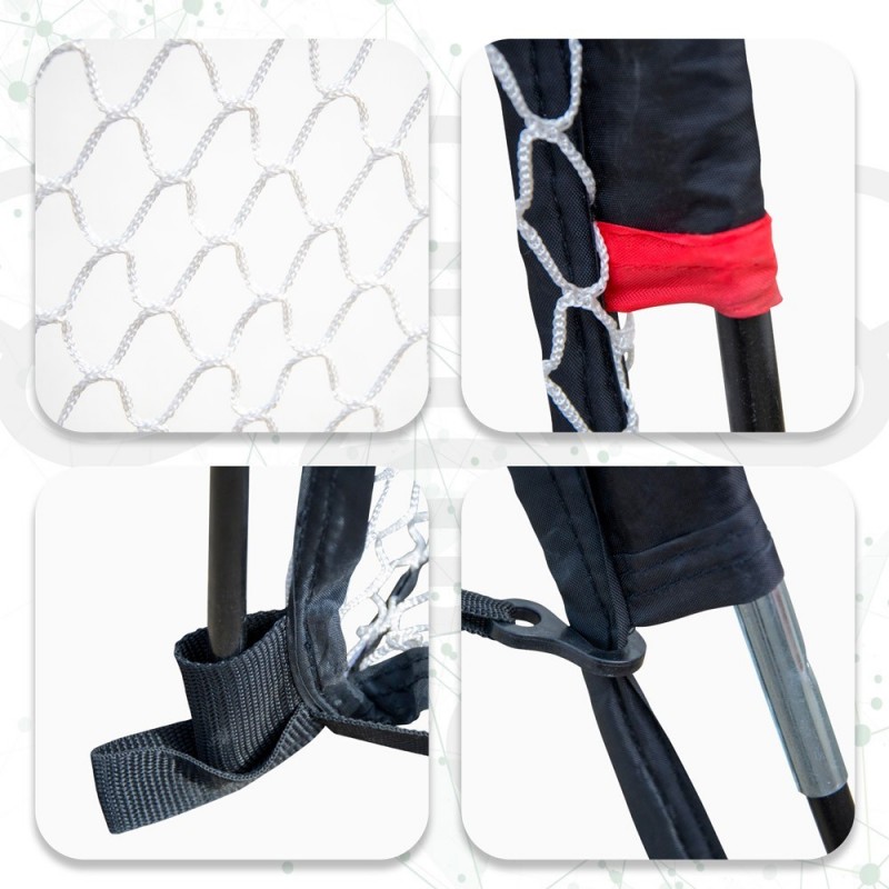 Filet d?entrainement de golf pleins coups (L 305 x H 205 x P 160 cm) avec cible 17 trous et housse de transport