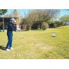 Filet d?entrainement de golf chipping (L 50 x P 45 x H 55 cm) avec cible et housse de transport Filet d?entrainement de golf chipping (L 50 x P 45 x H 55 cm) avec cible et housse de transport