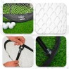 Filet d?entrainement de golf chipping (L 50 x P 45 x H 55 cm) avec cible et housse de transport Filet d?entrainement de golf chipping (L 50 x P 45 x H 55 cm) avec cible et housse de transport