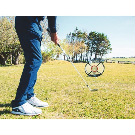 Filet d?entrainement de golf chipping (ø 60 x P 54 x H 55 cm) avec cible et housse de transport