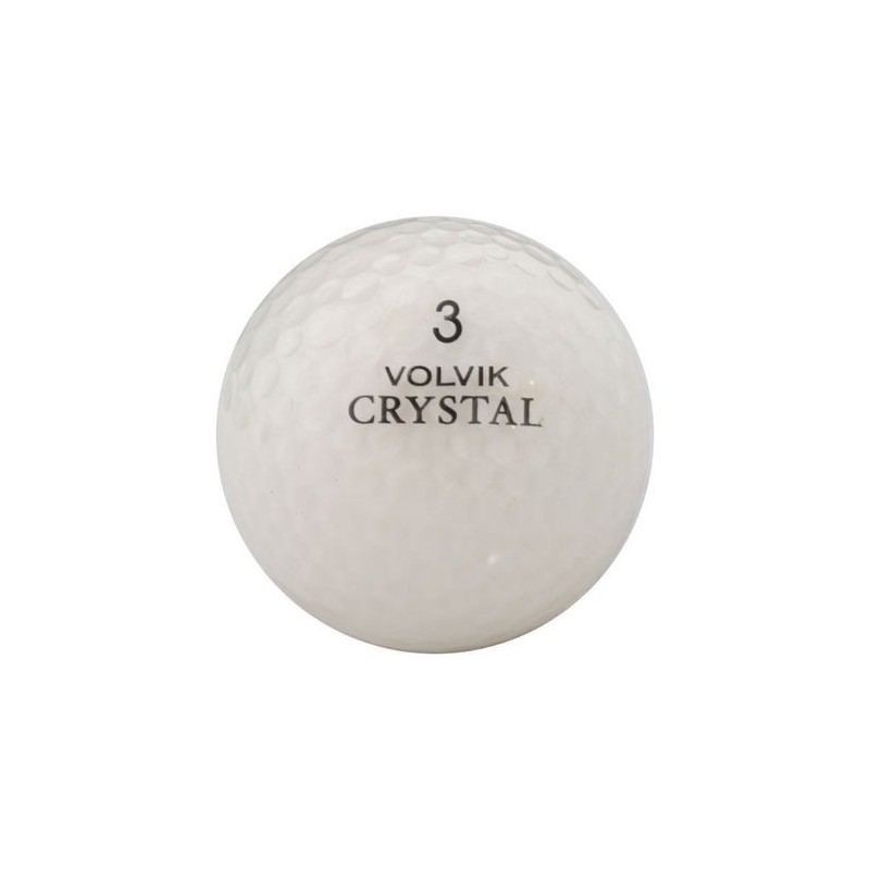 50 Balles de Golf Crystal Blanc
