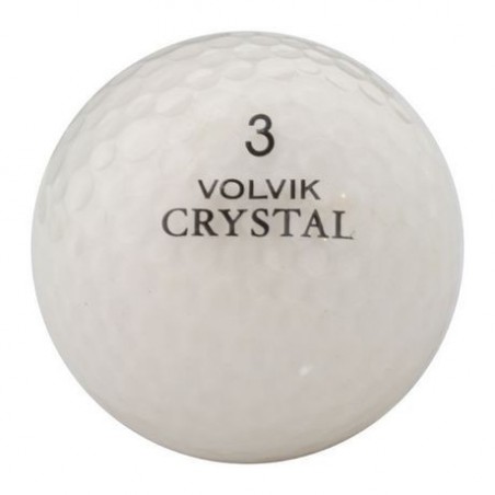 50 Balles de Golf Crystal Blanc