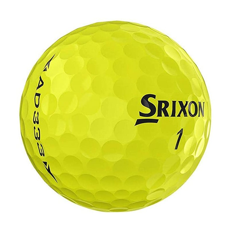 50 Balles de Golf Srixon AD333 Jaune