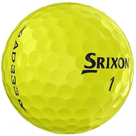 50 Balles de Golf Srixon AD333 Jaune