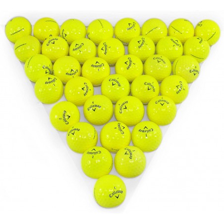 50 Balles de Golf Callaway Jaune Mix