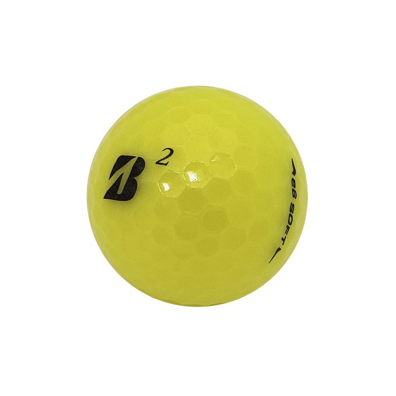50 Balles de Golf Bridgestone Jaune Mix