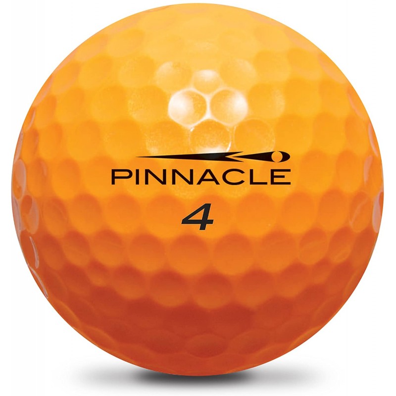 50 Balles de Golf Pinnacle Orange