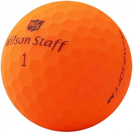 50 Balles de Golf Wilson Orange