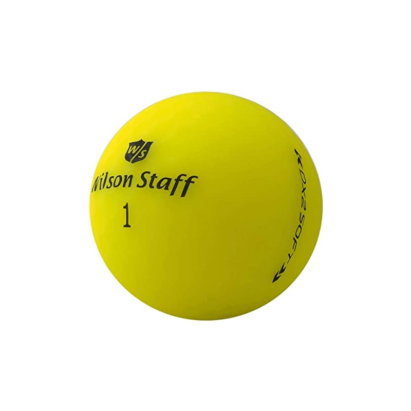 50 Balles de Golf Wilson Staff Jaune