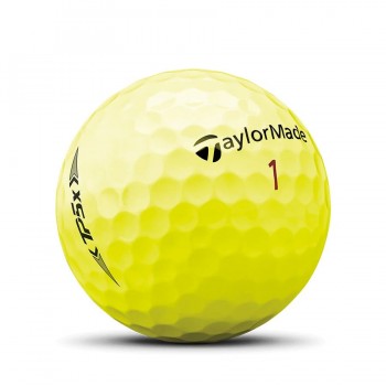 50 Balles de Golf Taylormade Jaune