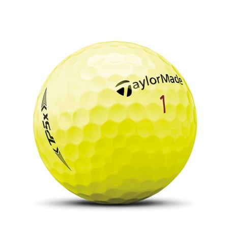 50 Balles de Golf Taylormade Jaune