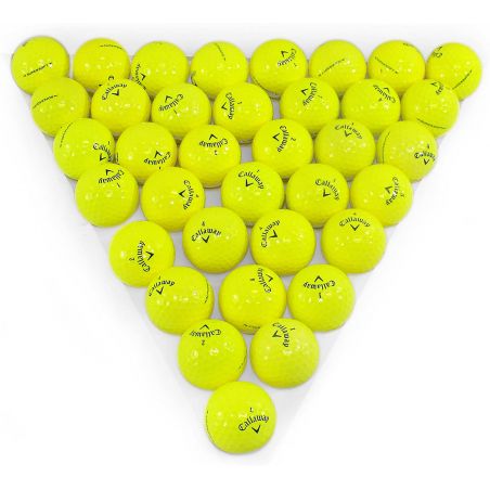 50 Balles de Golf Callaway Supersoft Jaune