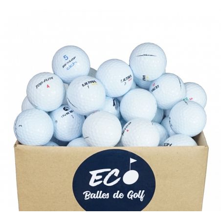 50 Balles de Golf Mix -Pearl-
