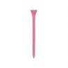 50 Tees de Golf en Bois - Taille 3 1/4 - 83mm Couleur Rose