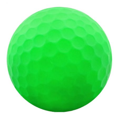 50 Balles de Golf Neuves Couleur Vert Mat