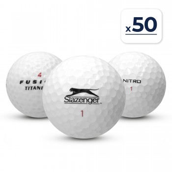 50 balles de golf entrees...