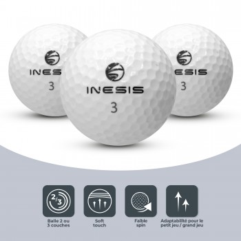 50 balles de golf INESIS